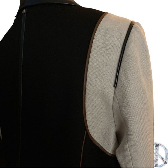 SOSKEN STUDIOS DESIGNED BY MARISA MINICUCCI- LINEN COTTON BLEND OVERSIZED BLAZER - Picture 12 of 15